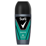 Men Sensitive Antiperspirant Roll On 48h Sweat & Odour Protection, 6pk, 50ml | 6