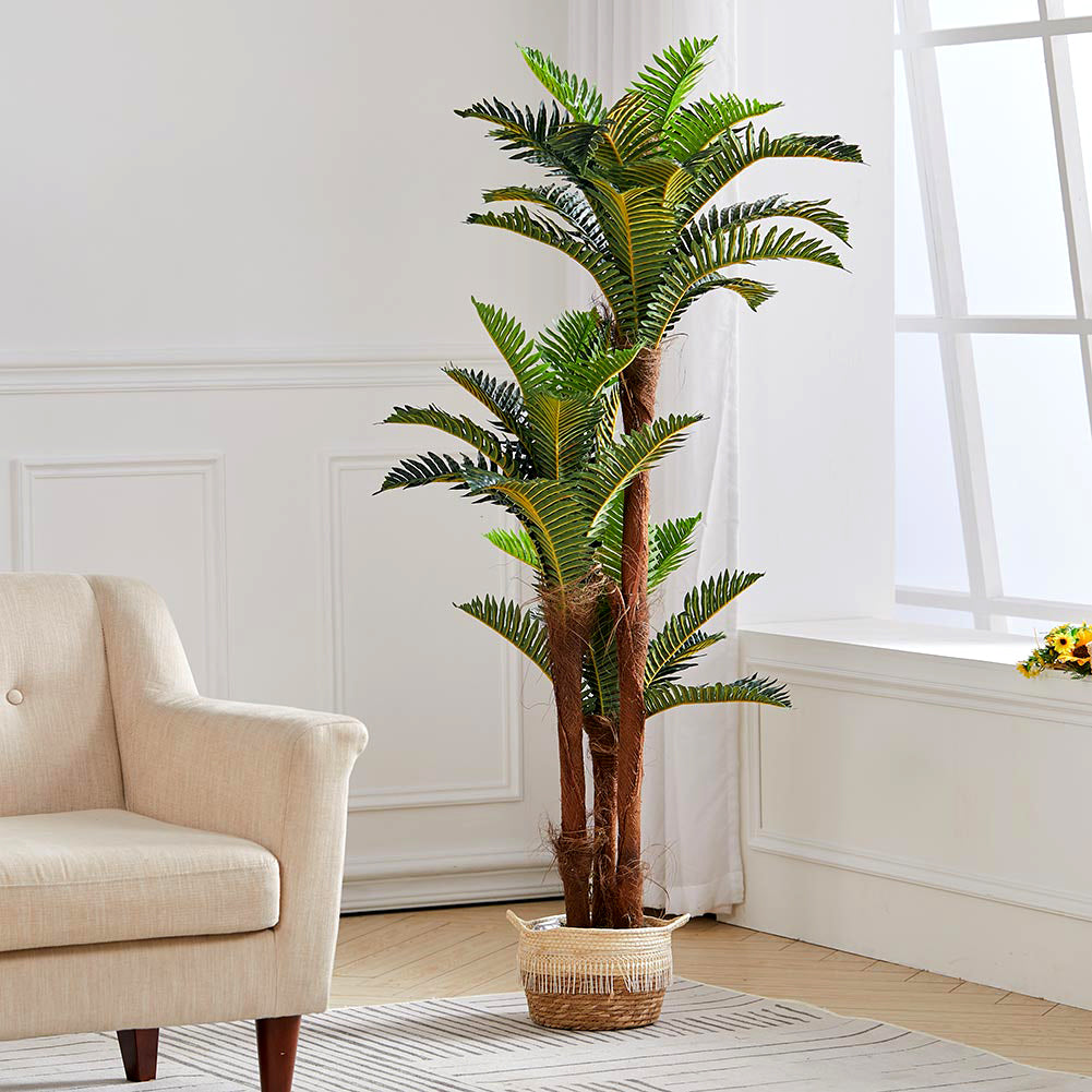 150cm H Artificial Fern Plants Decor For House Office Garden Indoor Outdoor