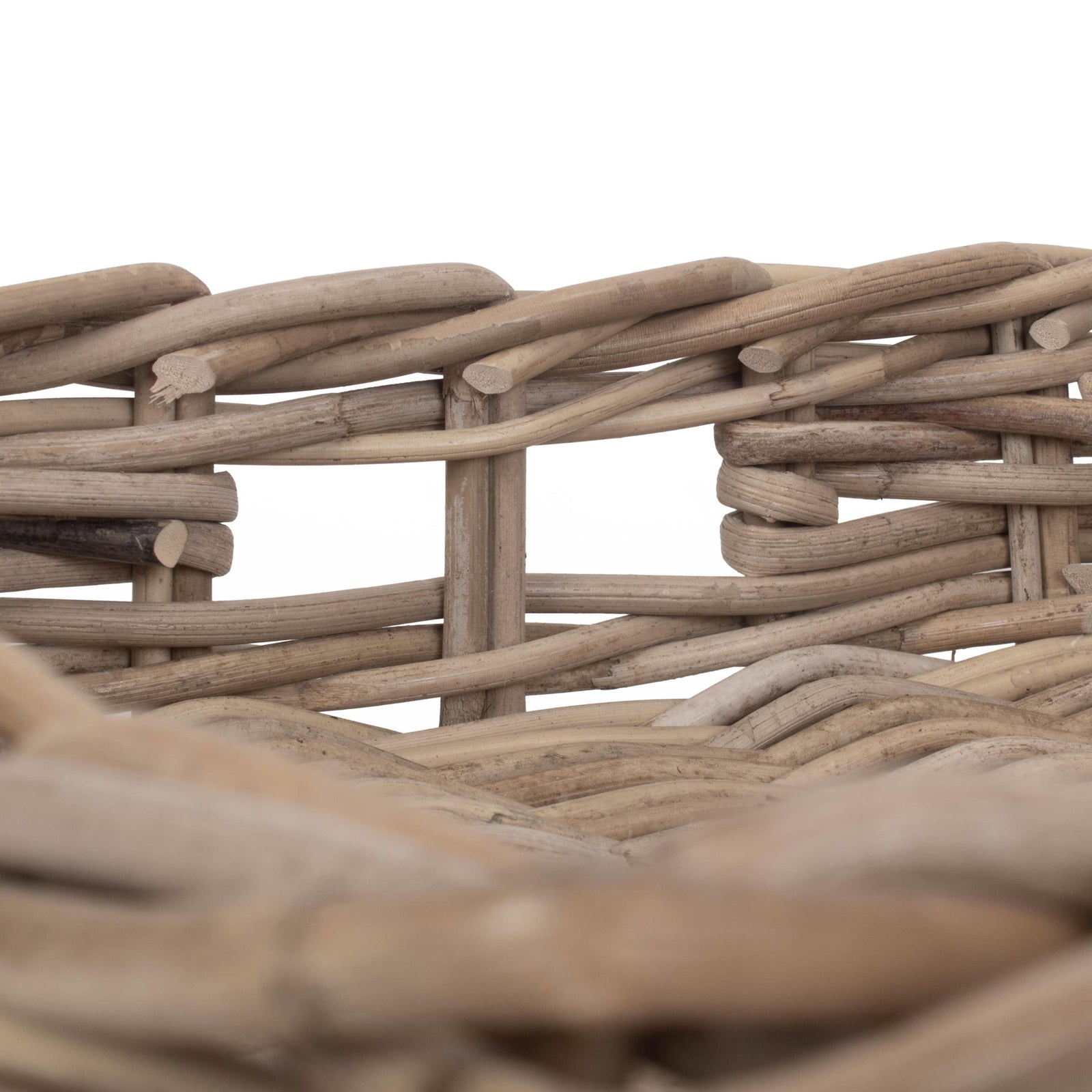 Rattan Square Rattan Serving Basket