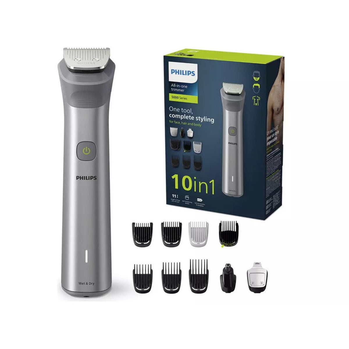 Mg5920/15 5000 Series All-in-one Body Hair Trimmer | Black