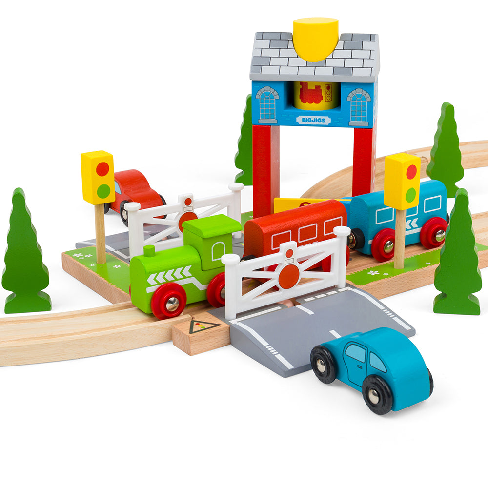 Railway Signal Box for Wooden Train Sets