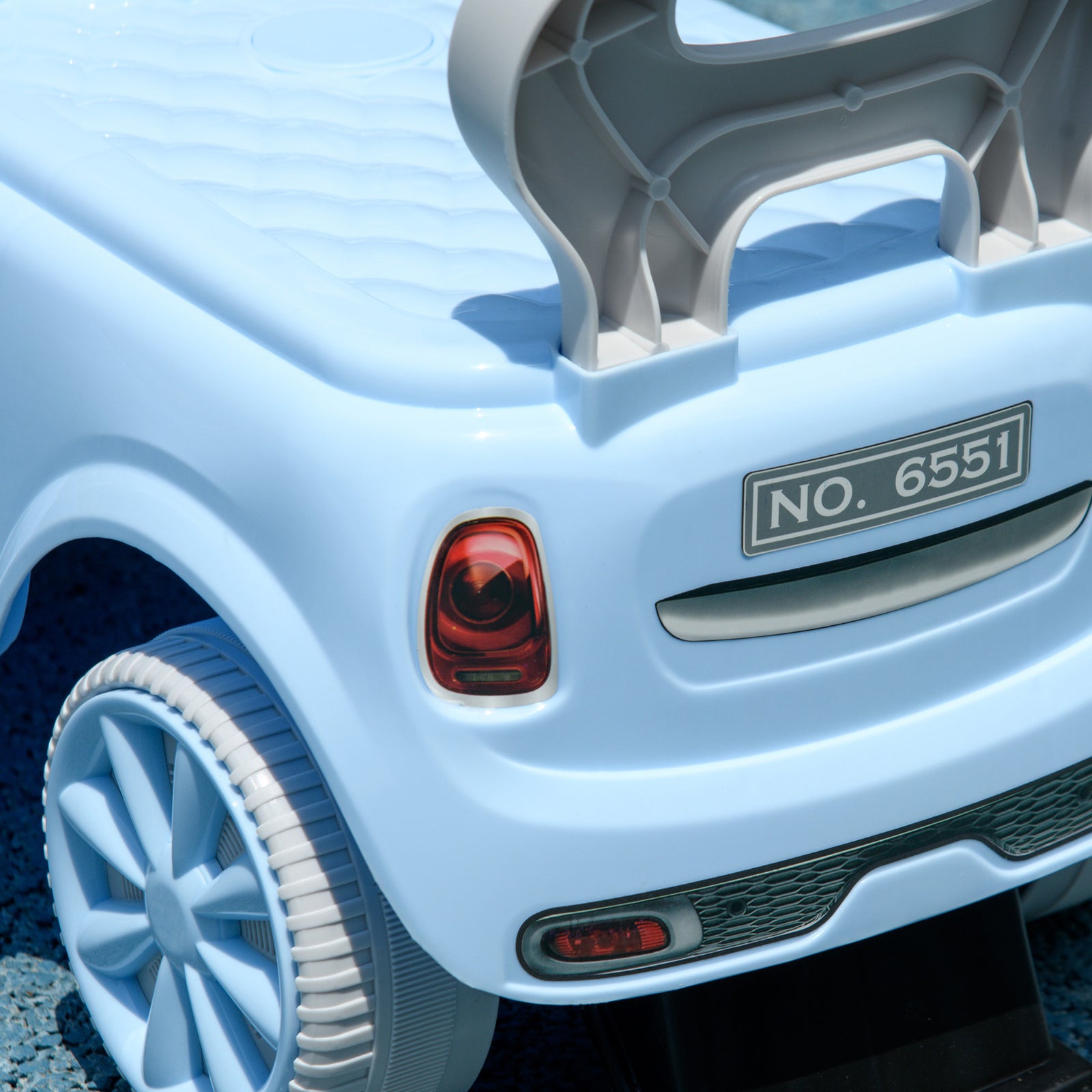 Ride On Car Foot To Floor Sliding Car W/ Air Horn | Blue