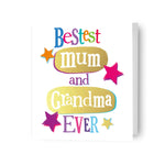 Bestest Mum And Grandma' Mother's Day Card Official Product