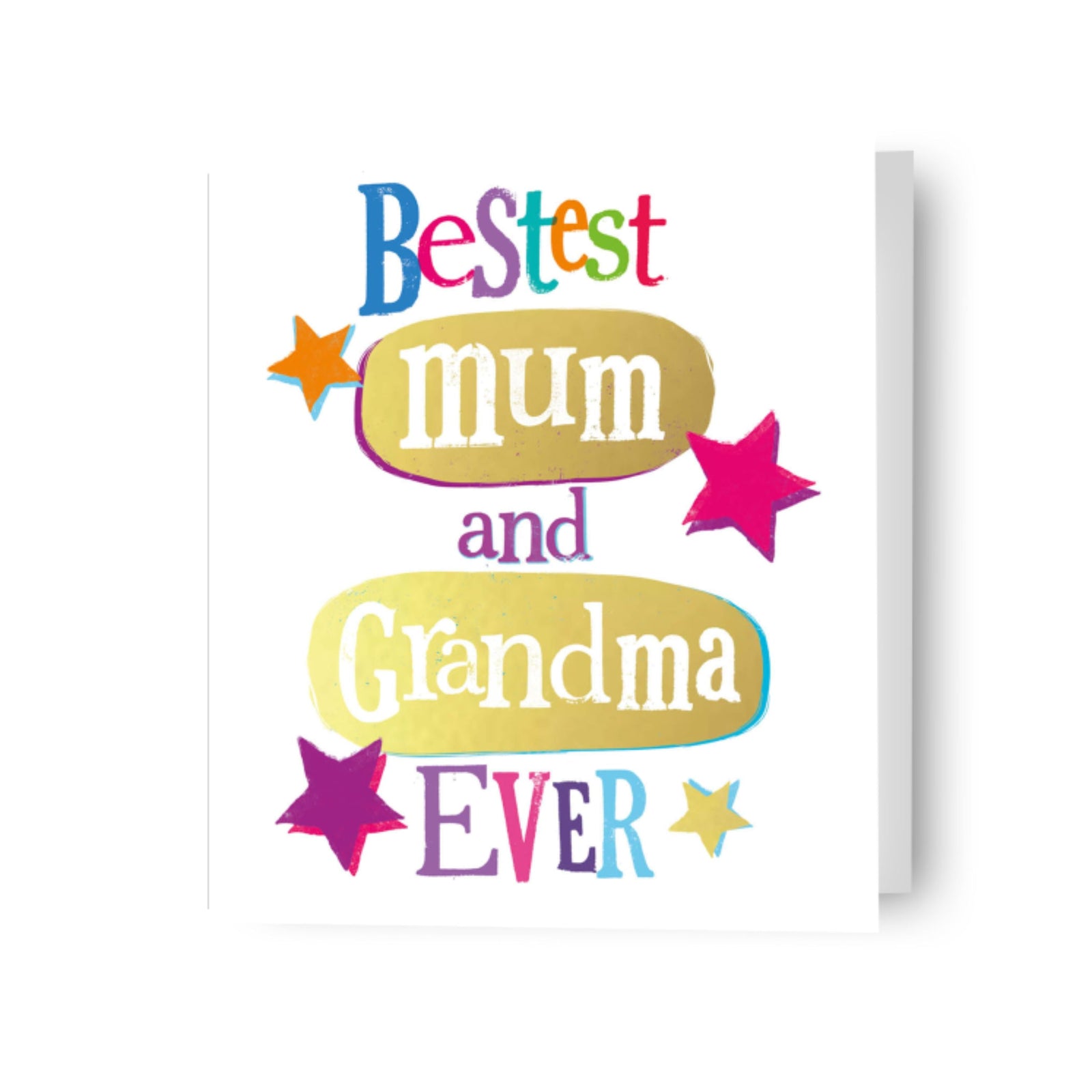 Bestest Mum And Grandma' Mother's Day Card Official Product