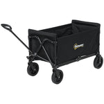 120l Festival Trolley, Folding & Compact | Black