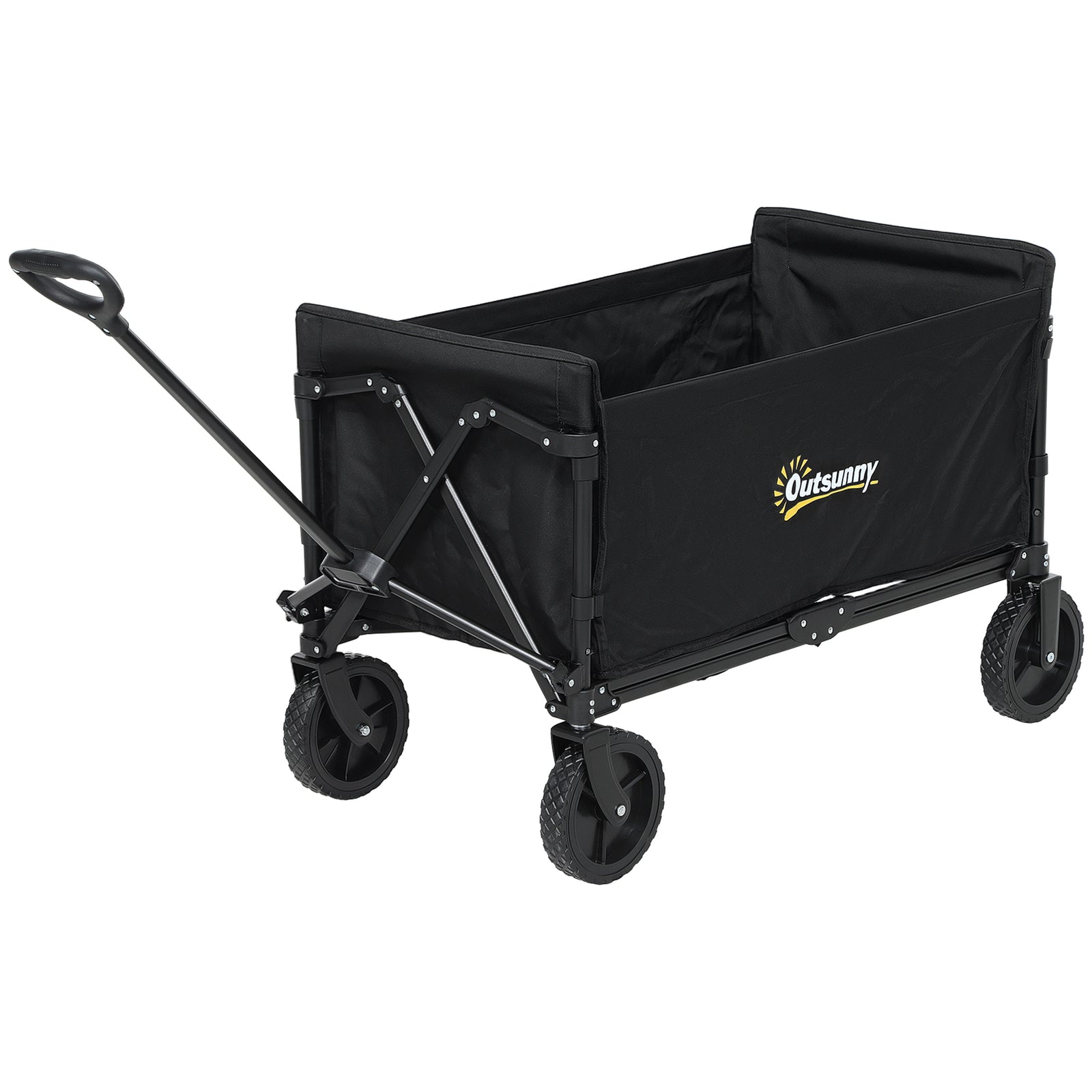 120l Festival Trolley, Folding & Compact | Black