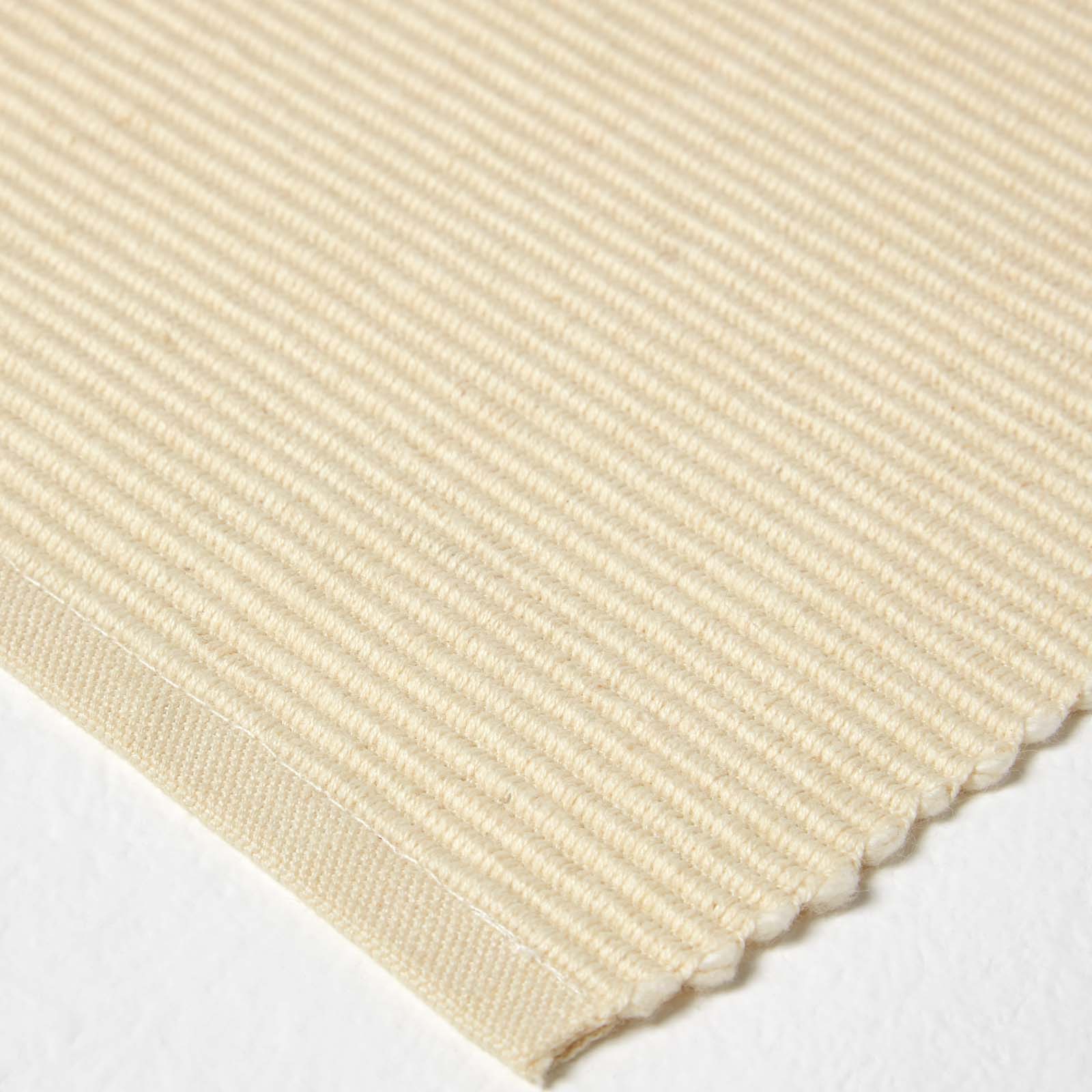 Cotton Plain Pack Of 2 Placemats | 50cm x 30cm | Cream