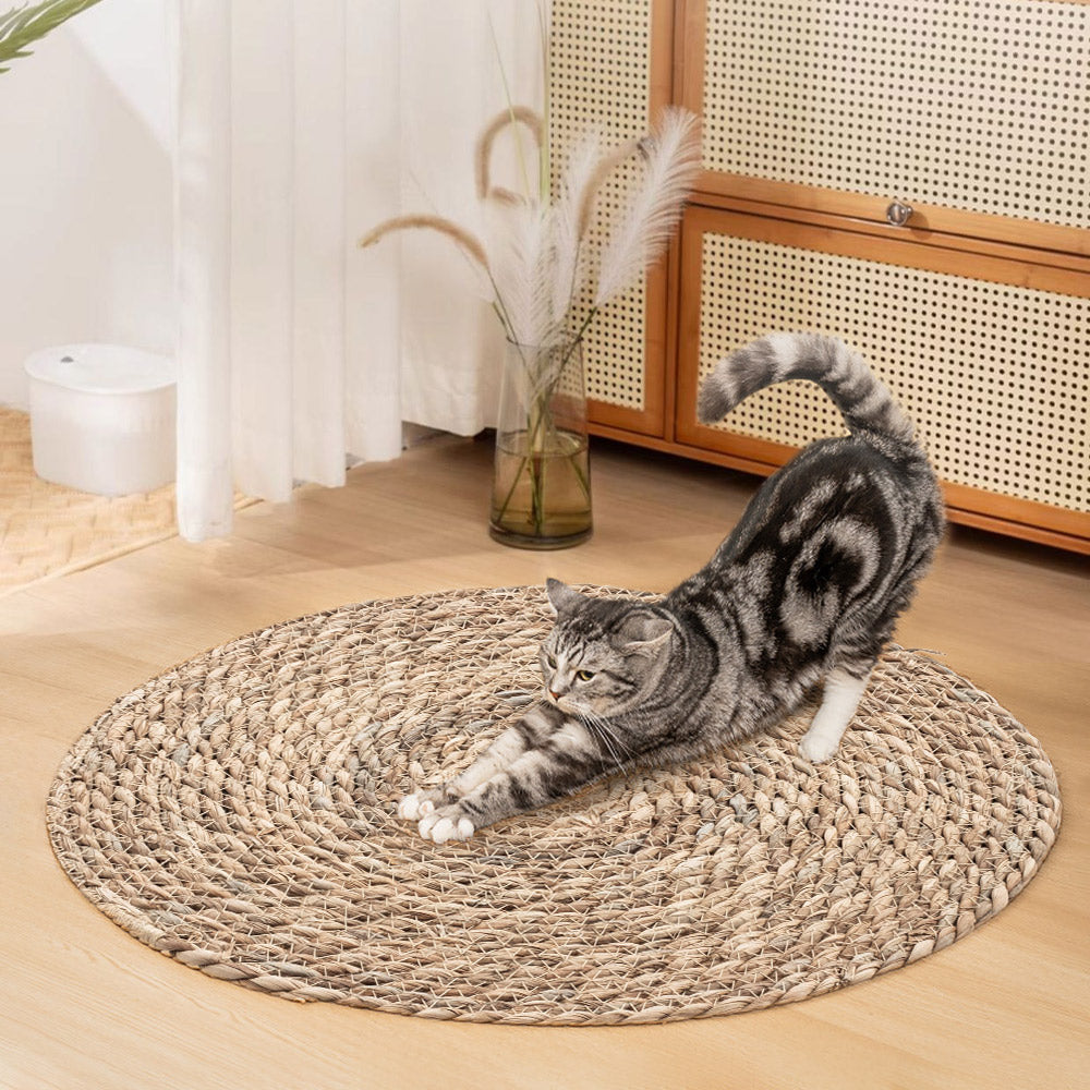 Round Floor Cat Scratching Mat