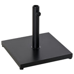 Steel Square Parasol Stand 18kg W/ Adjustable Knob