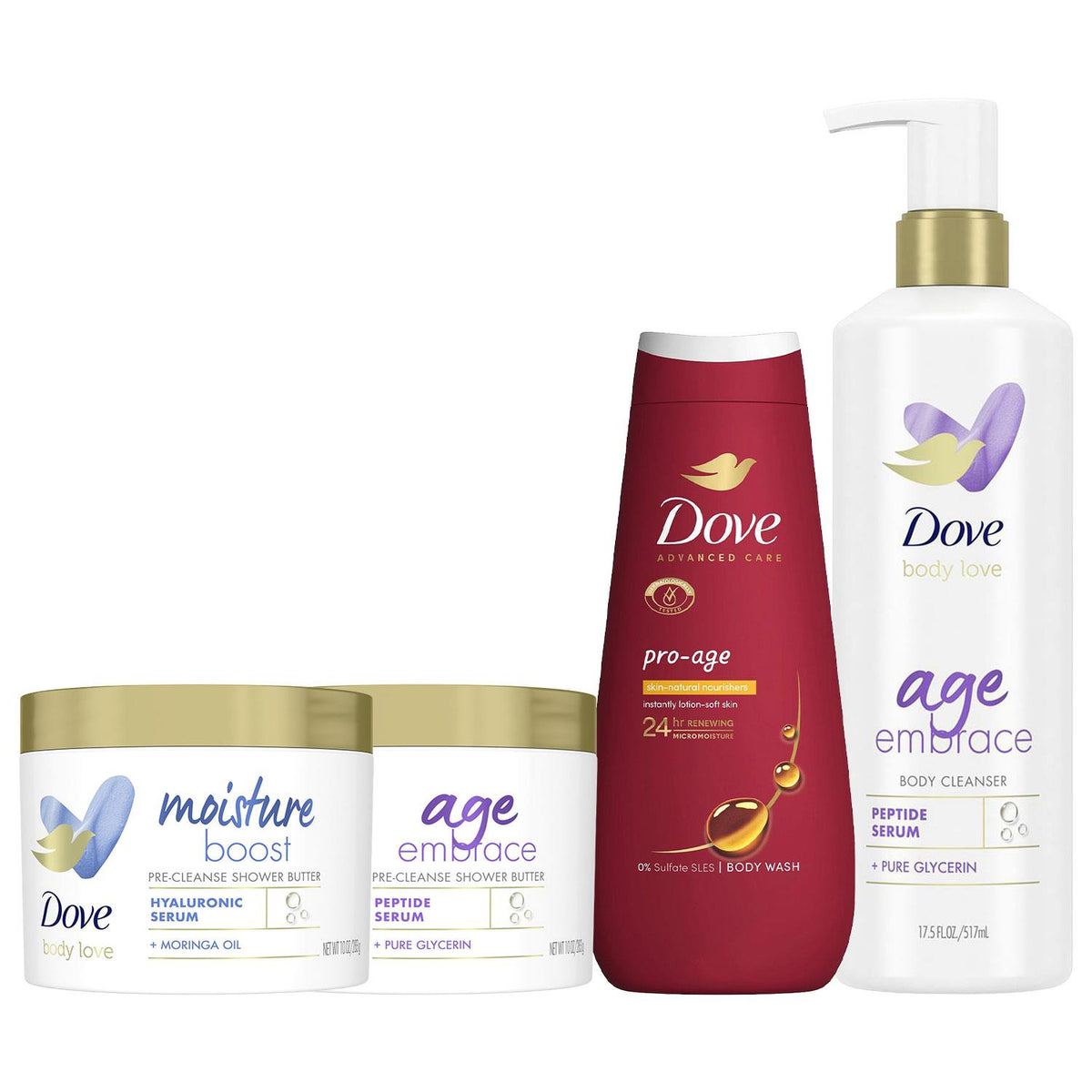 Body Age Embrace Shower Butters &  Moisture, Cleansers & Wash