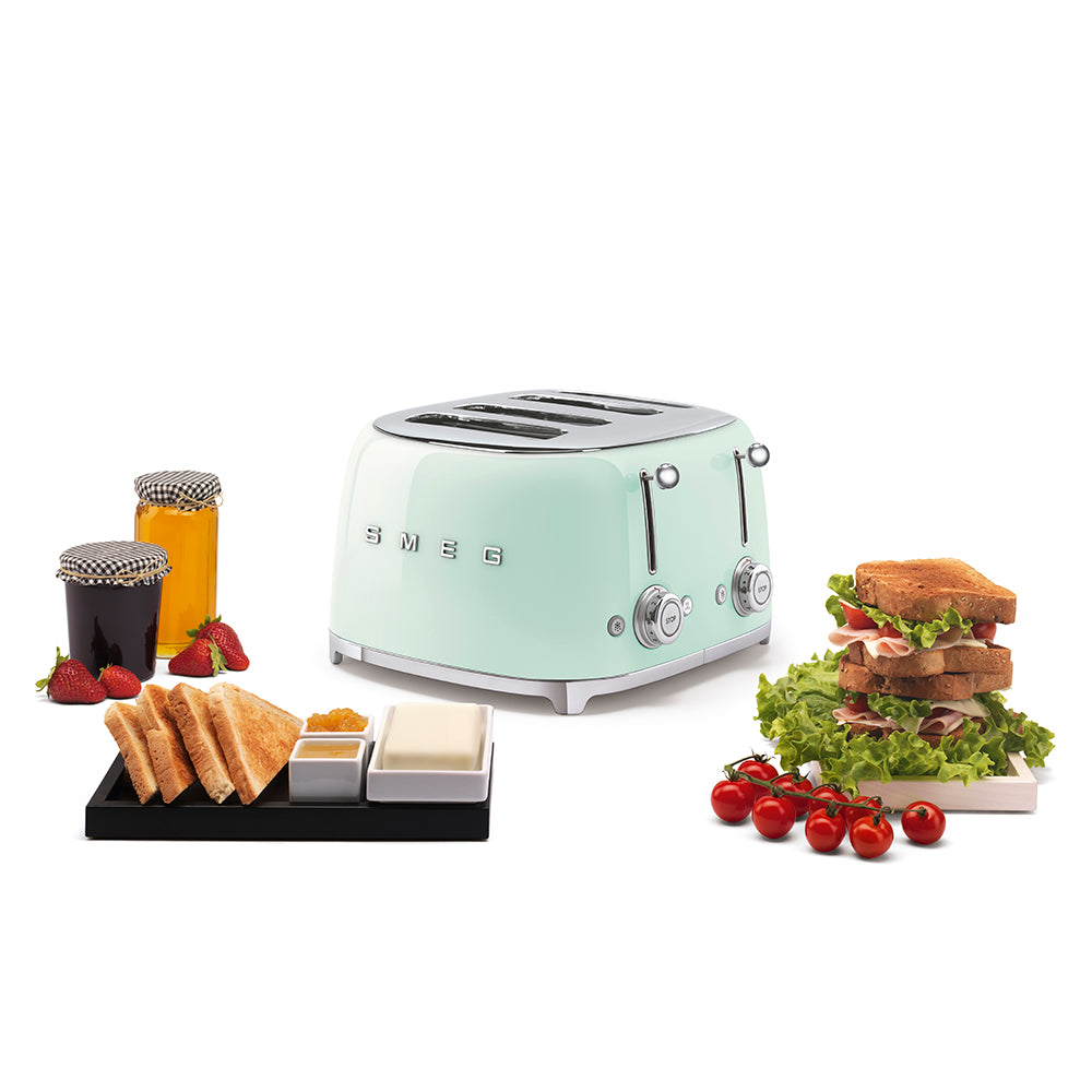 Tsf03 Retro 4-slice Toaster | Green