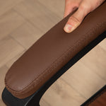 High Back Pu Executive Leather Desk Hair | Brown