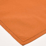 Plain Cotton Fabric 4 Napkins Set | 45cm x 45cm | Burnt Orange