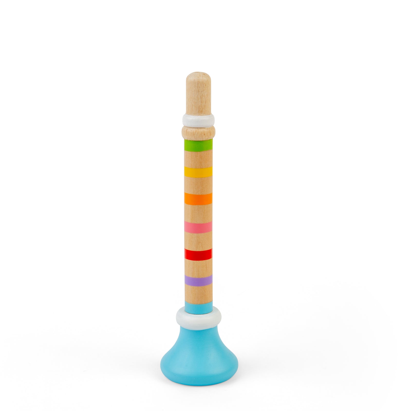 Wooden Trumpet | Blue