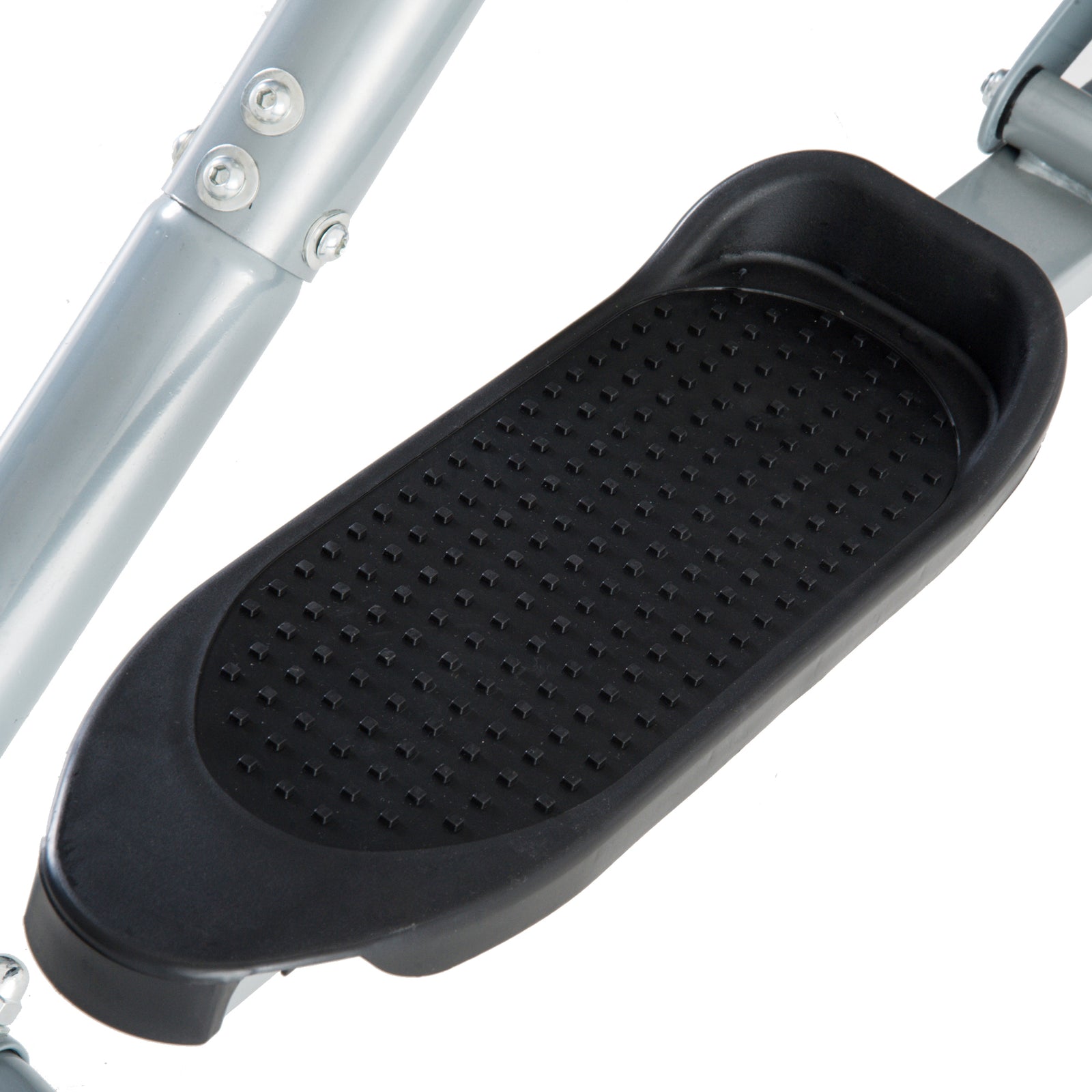 Cross Trainer Air Walker Glider Home Gym Fitness | Silver