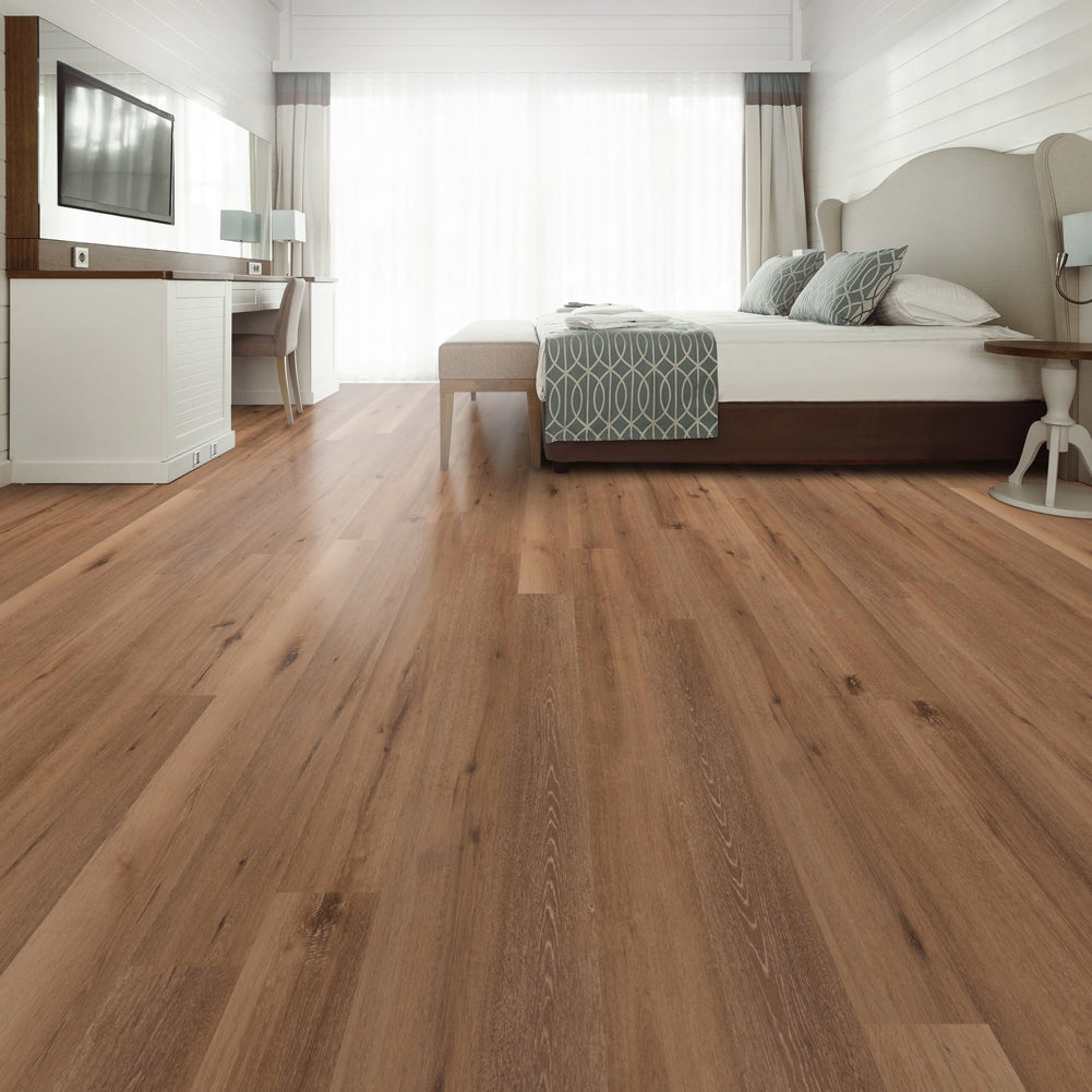 36pcs Rustic Style Wood Plank Pvc Flooring | Brown