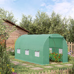 Walk-in Polytunnel Greenhouse 4.5x2x2m