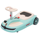 12v Electric Wiggle Car With Pedal, 2 Speeds, Soft Start | Light Blue