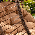 Risborough Swing Egg Pod Chair | Brown