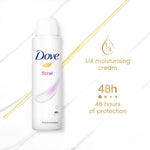 Floral Anti-perspirant With 48h Sweat Protection Deo For Women 200ml, 3pk