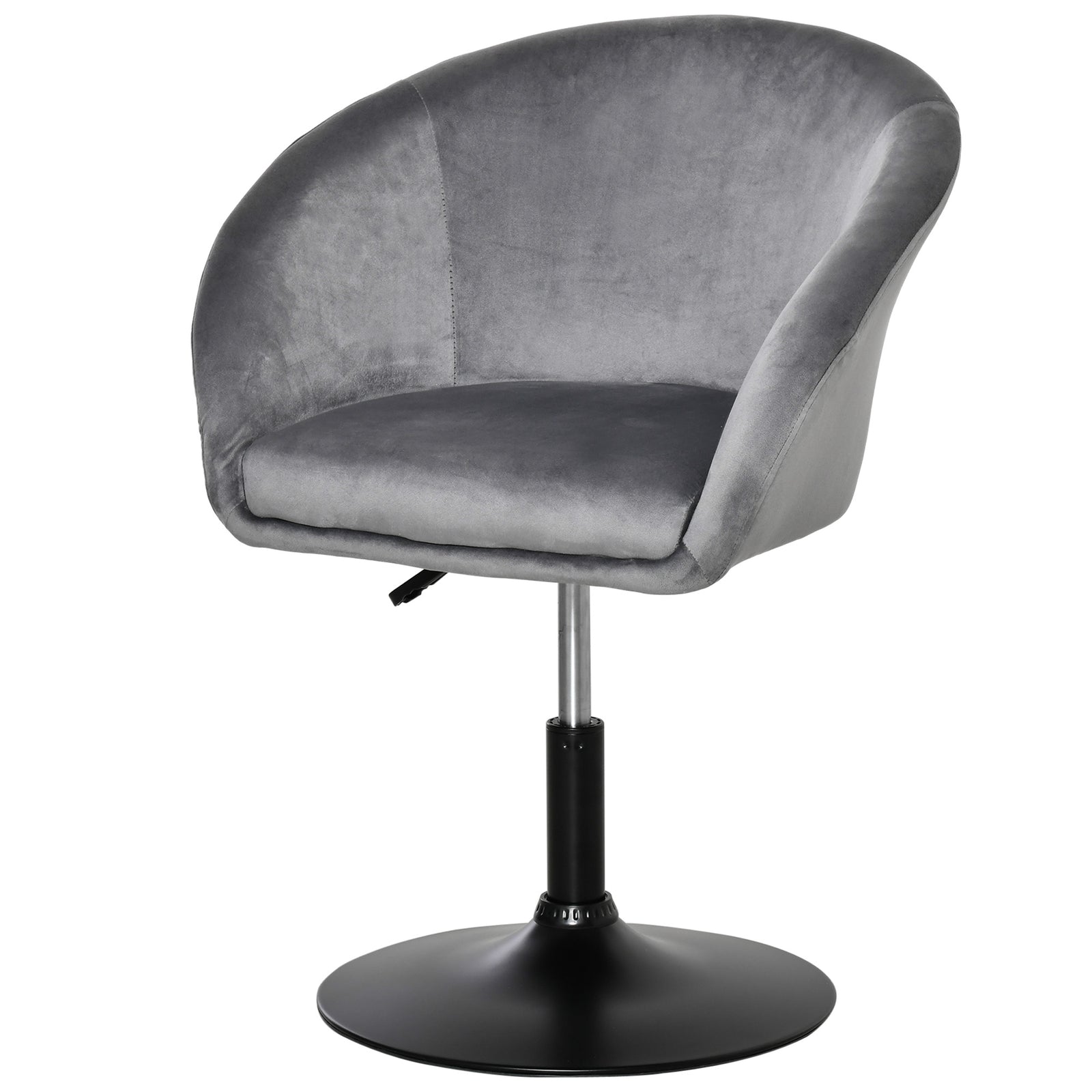 Swivel Bar Stool Fabric Dining Tub Seat