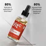 Vitamin C 5% & Hyaluronic Acid 2% Anti-ageing Hydrating Facial Serum 30ml For Hydration And Moisturising