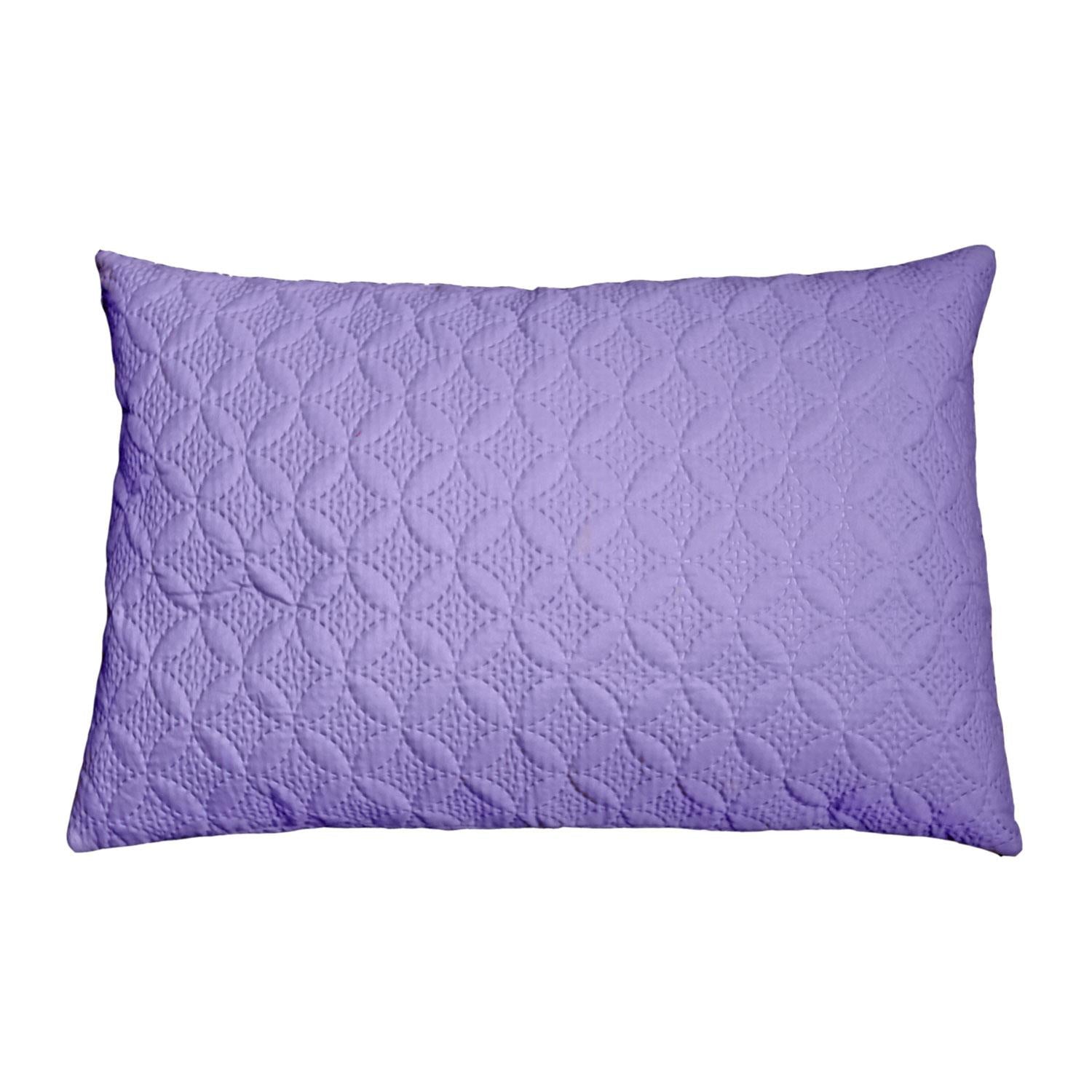 Ultrasonic Quilted Embossed Cushion Cover | 50cm x 75cm | Mauve