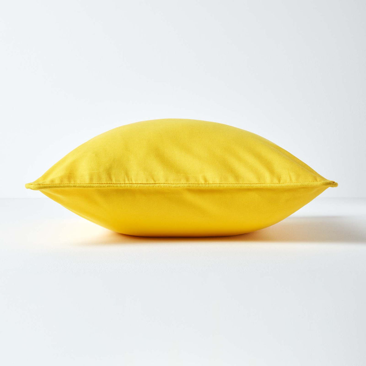 Cotton Plain Cushion Cover | 45cm x 45cm | Yellow