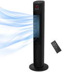Oscillating Tower Fan Cooling With Ice Pack, Water Tank