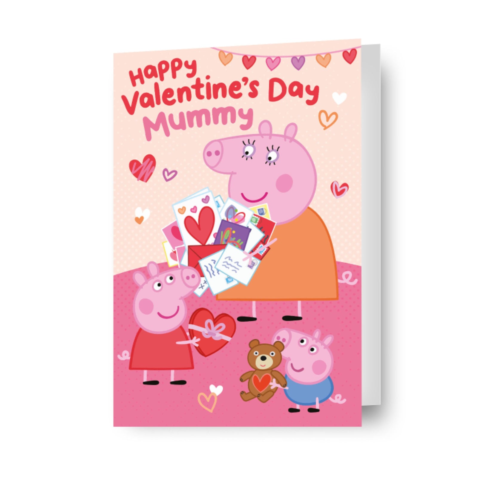 Peppa Pig Mummy' Valentine's Day Card Official Product