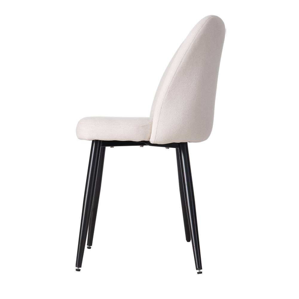 Set Of 2 Upholstered Dining Chairs