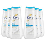 Advanced Care Body Wash Gentle Scrub 24h Renewing Micromoisture 225ml, 6pk