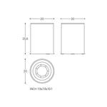Bathroom Bin Matt Stainless Steel Architect Sp (5l)