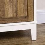Farmhouse Storage Cabinet Sideboard With 2 Doors