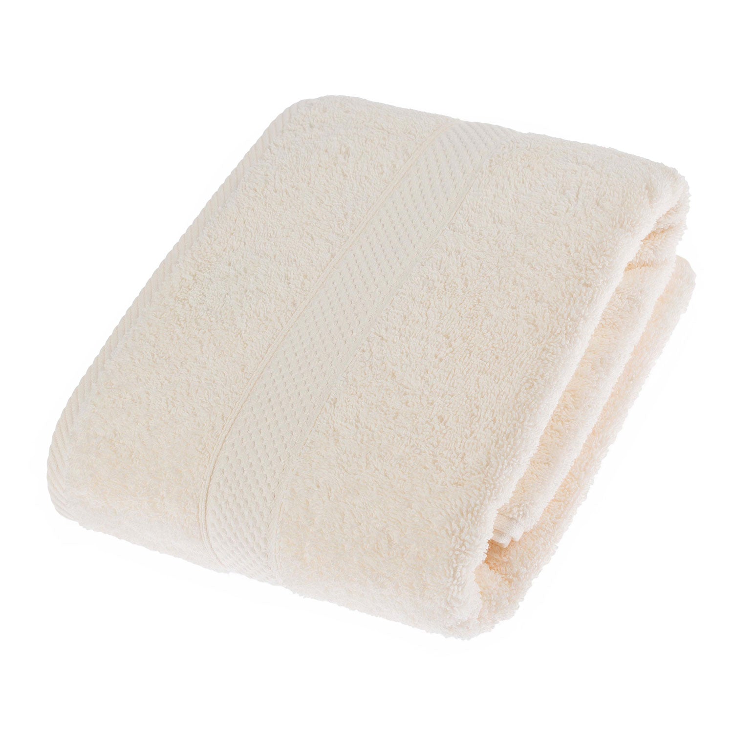 Turkish Cotton 500gsm Towel | Bath Towel | Cream