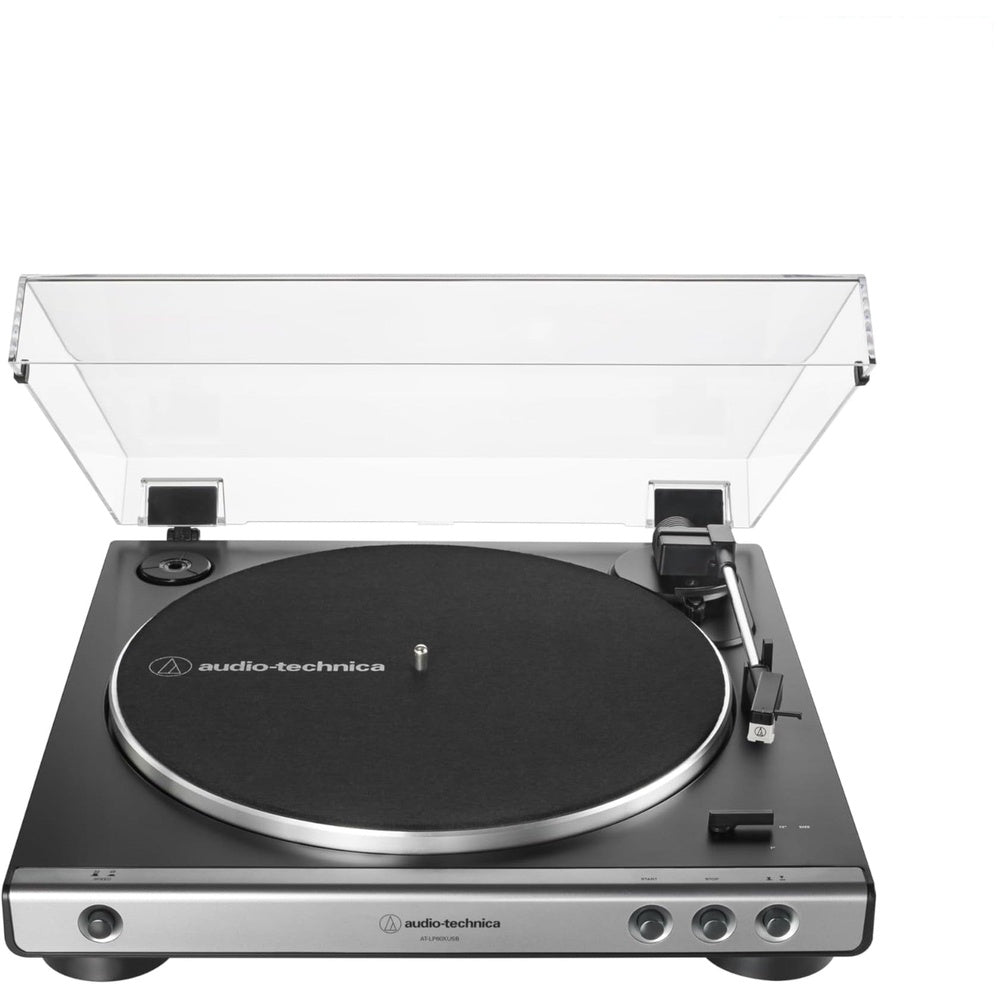 At-lp60xusb Automatic Belt-drive Turntable Analog And Usb | Black