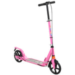 Scooter For Kids, Foldable Kick Scooter With Adjustable Handlebar | Pink
