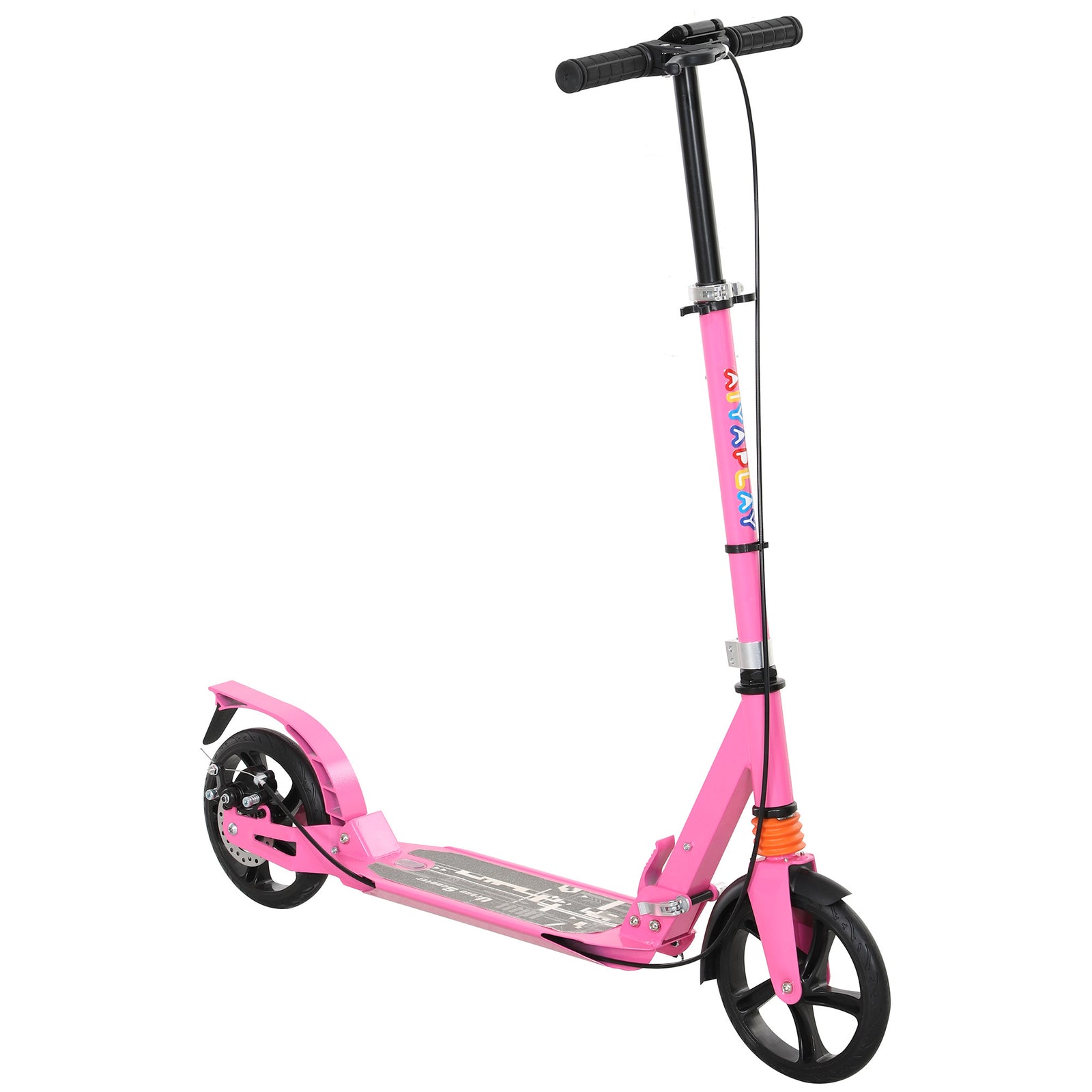 Scooter For Kids, Foldable Kick Scooter With Adjustable Handlebar | Pink