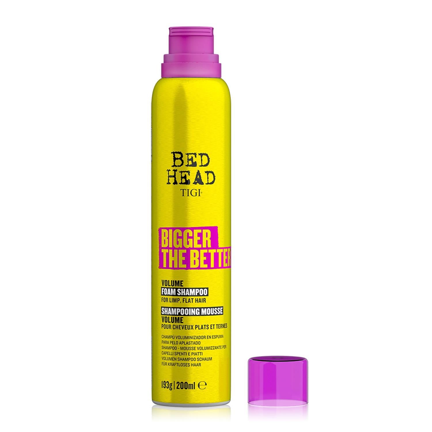 TIGI Bigger The Better Volume Foam Shampoo For Fine Hair 200ml