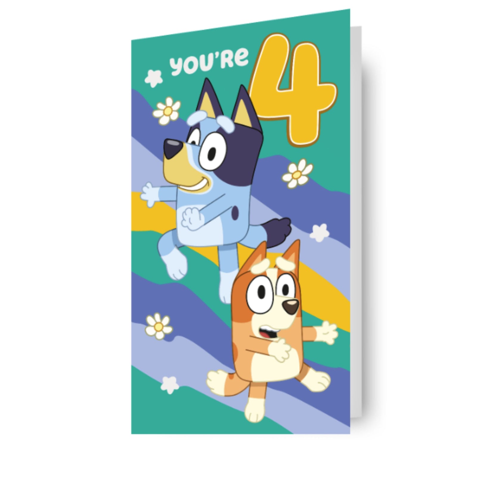 Age 4 Birthday Card With Stickers Included Official Product