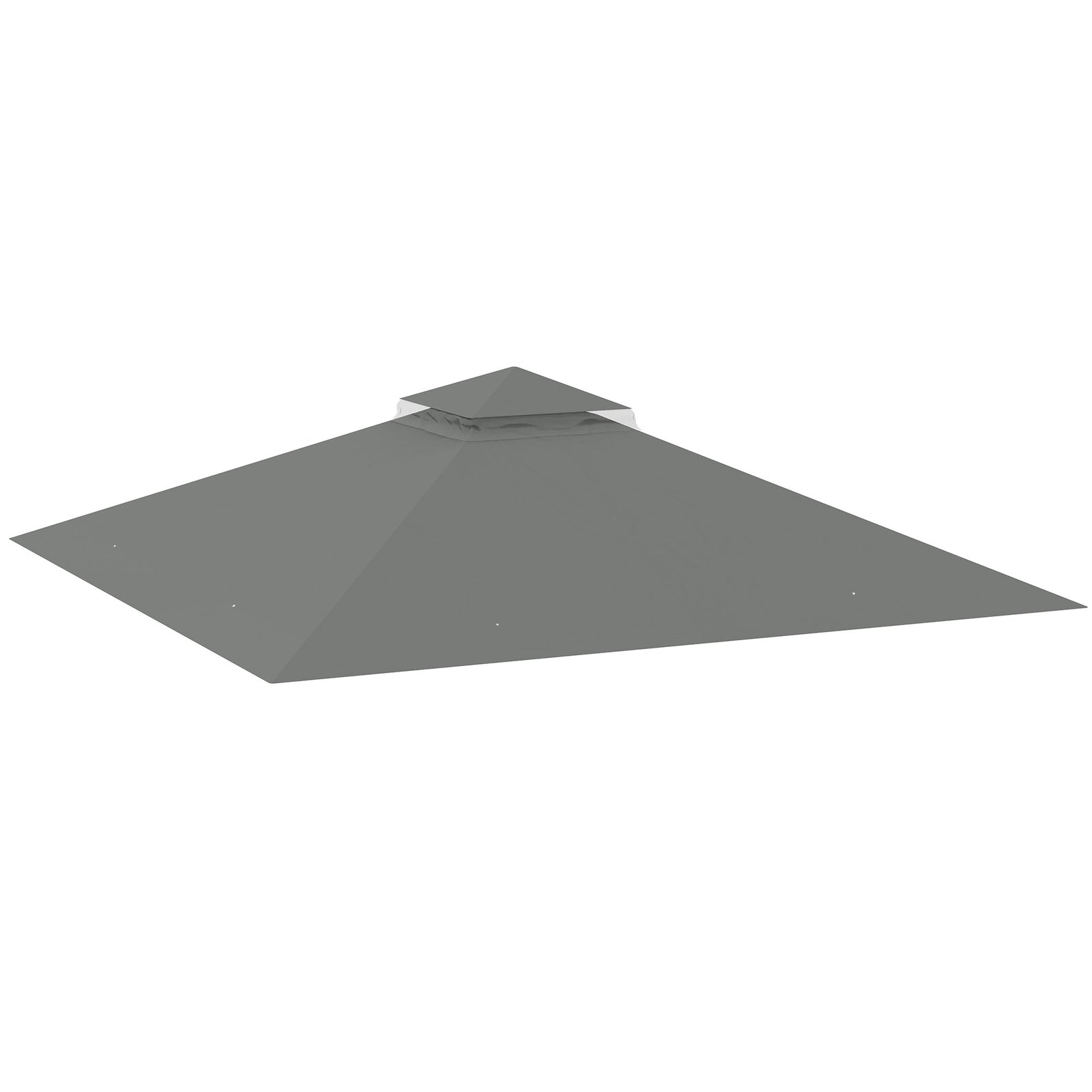 Gazebo Canopy Replacement Cover 3 X 3(m) 2-tier Roof Top