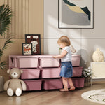 Kids Storage Units With Drawers 3 Tier Chest Dresser Tower | Pink
