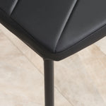 Dining Table Set With Tempered Glass, 4 Chairs