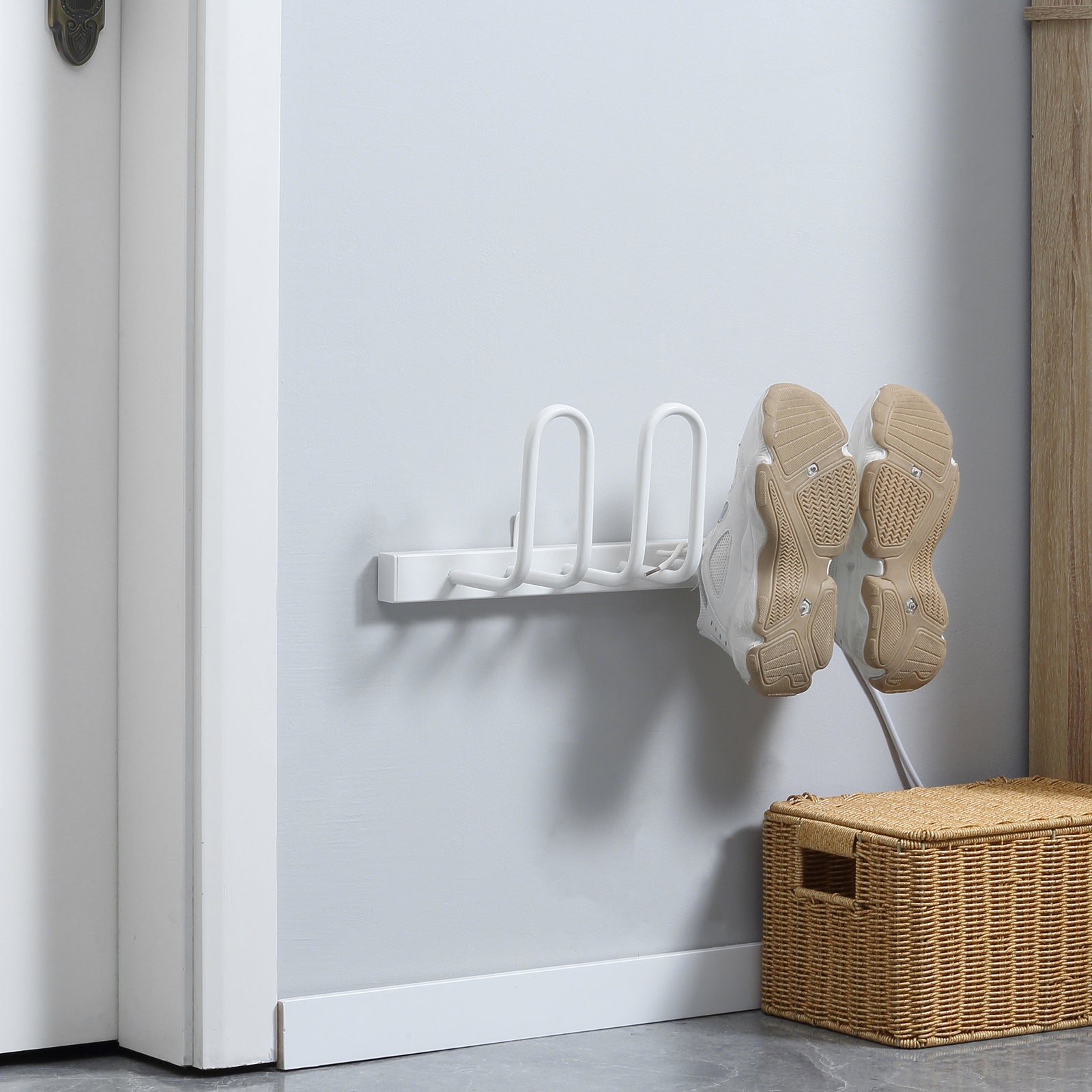 Wall Mounted Electric Shoe Dryer Warmers For Boots 2 Pairs