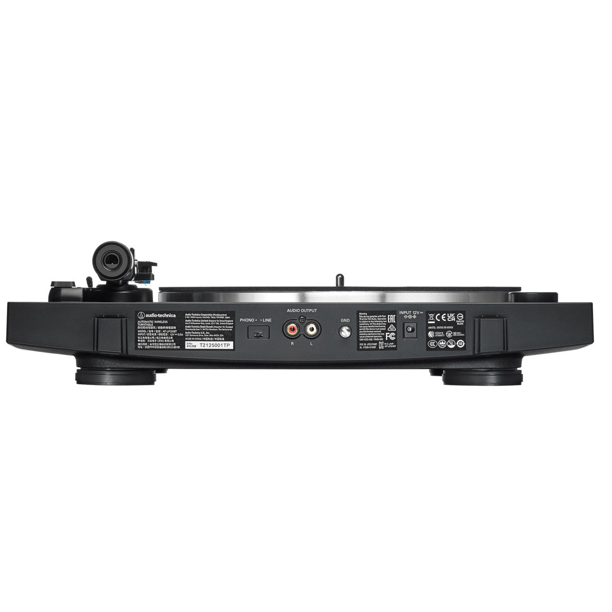 At-lp3xbt Fully Automatic Belt-drive Bluetooth Turntable | Black