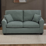Lewiston Fabric Pull Out Sofabed | Duck Egg