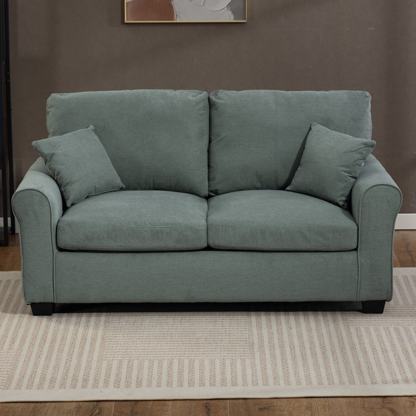 Lewiston Fabric Pull Out Sofabed | Duck Egg