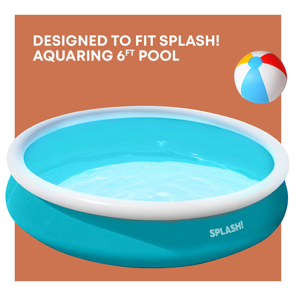 SPLASH! 6ft Swimming Pool Cover Weather Resistant Pool Protector