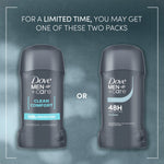 Men+care Stick Clean Comfort Antiperspirant Deodorant 50ml, 3 Pack