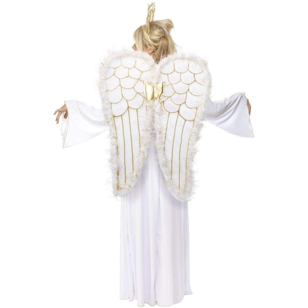 Angel Costume, Deluxe, With Crown | Medium